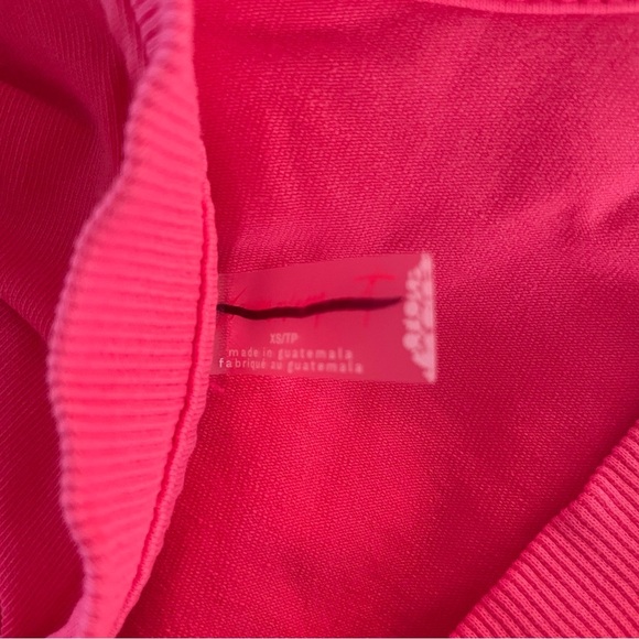 New! Free People FP Movement Coral Pink Hot Shot Tee Romper - 20918 - Picture 5 of 8